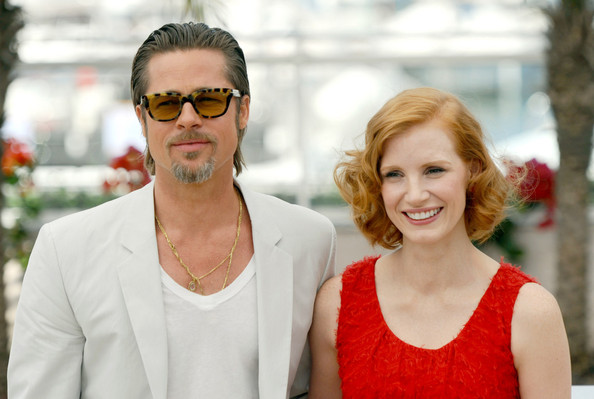 Brad+Pitt+Jessica+Chastain+Tree+Life+photocall+DfdZO8qjhljl