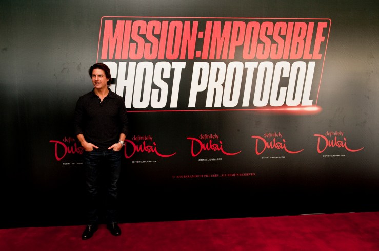 Mission:Impossible Ghost Protocol in Dubai.