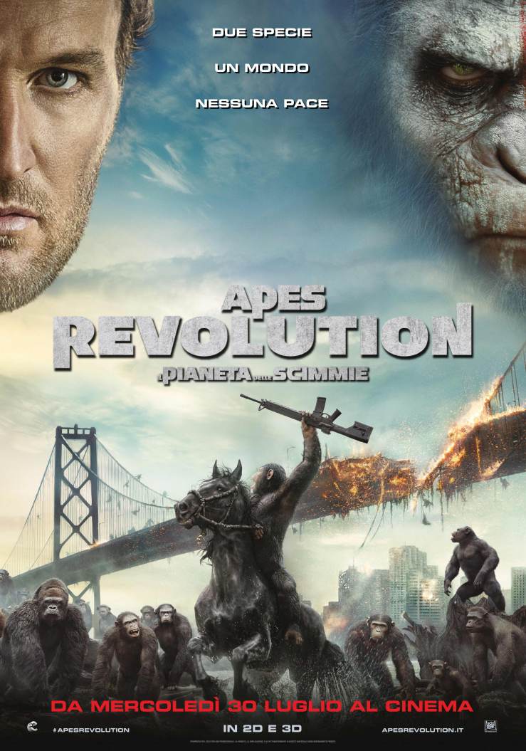 Apes Revolution poster