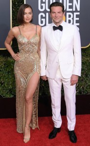 Mandatory Credit: Photo by David Fisher/REX/Shutterstock (10048065do)Irina Shayk and Bradley Cooper76th Annual Golden Globe Awards, Arrivals, Los Angeles, USA - 06 Jan 2019