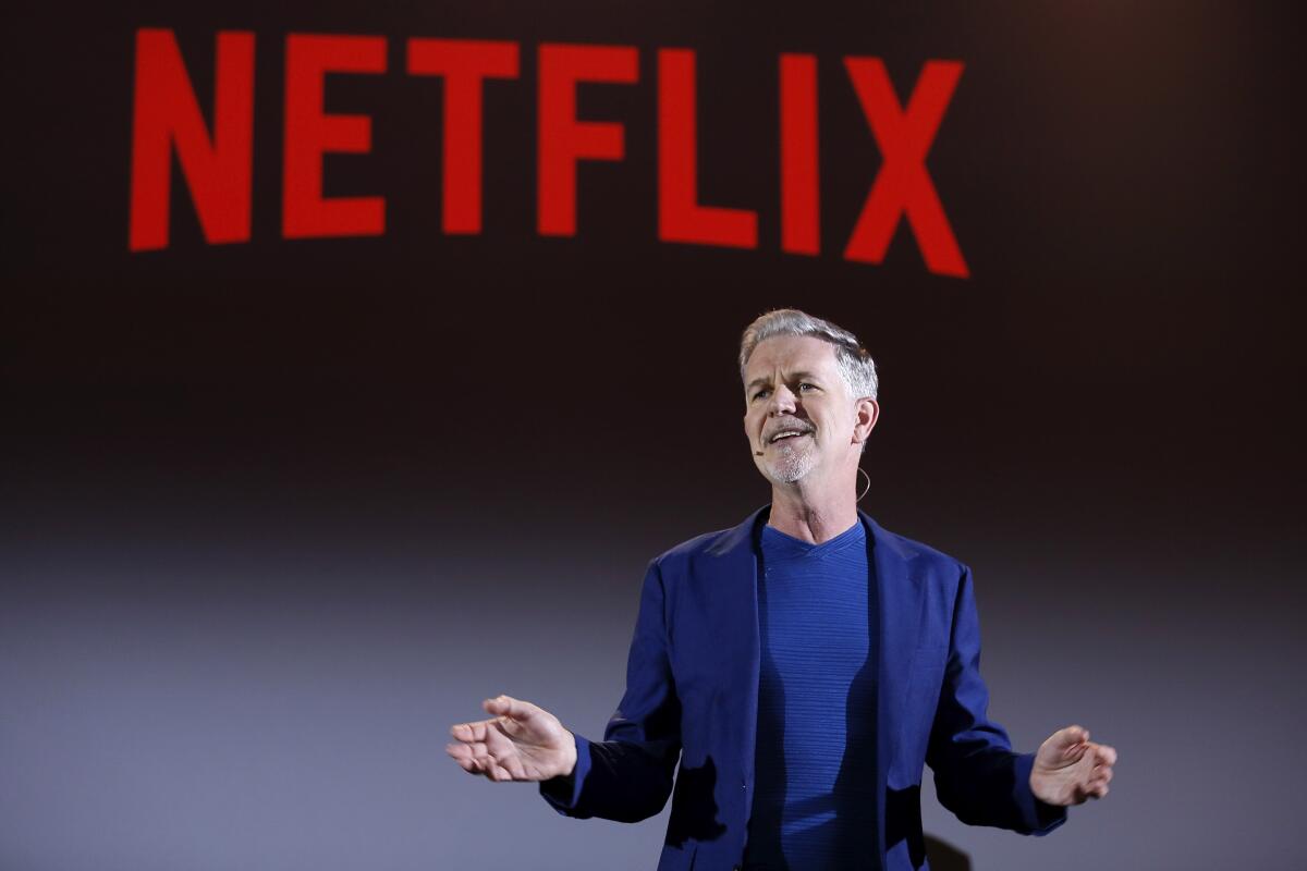 Reed Hastings lascia Netflix a giugno – Stanze di Cinema